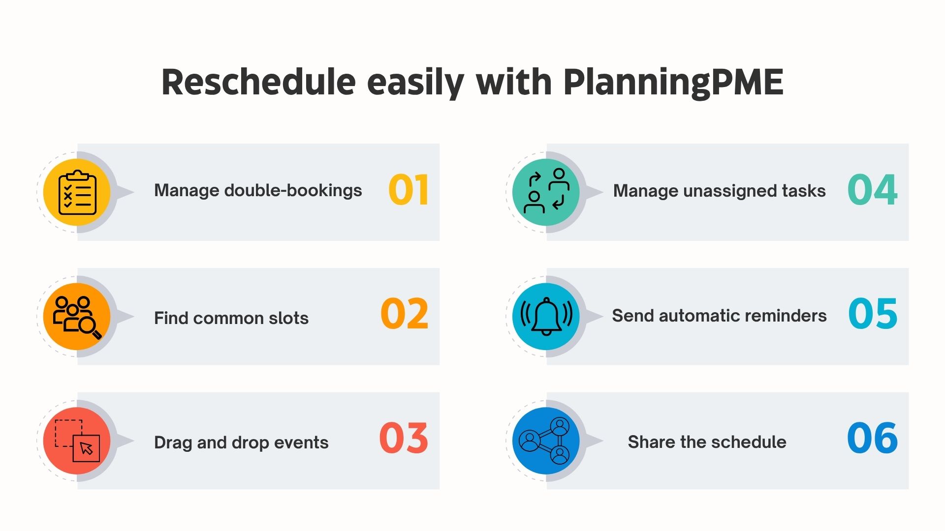 Best practices when rescheduling
