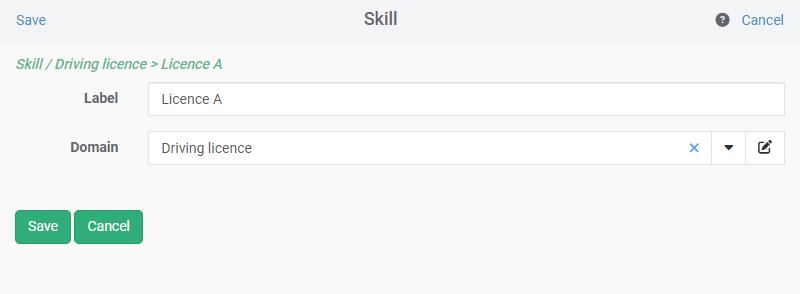 Skills management